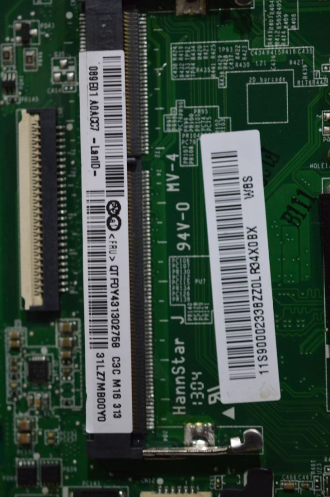 Lenovo Mainboard Lz7T W8 I3-3227 W/Cp - 90002338