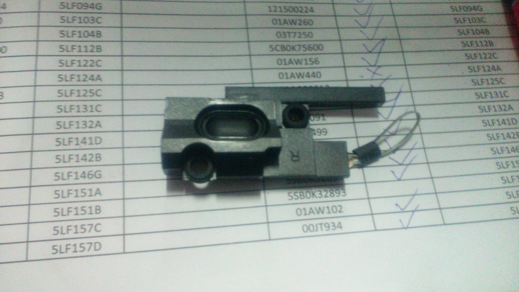 Lenovo Si Speakers Internal - 5SB0K32894