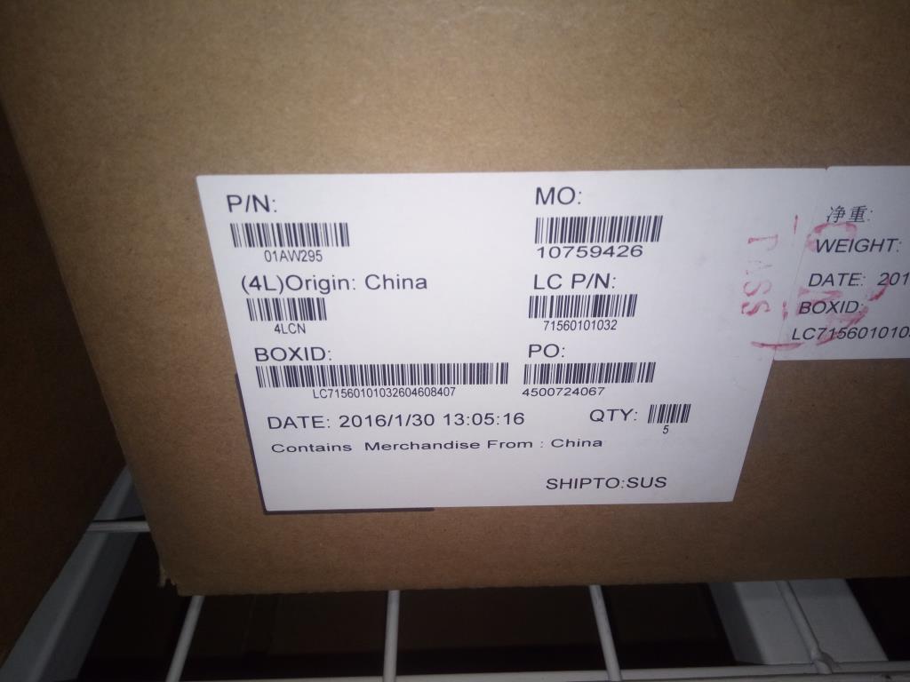 Lenovo Pl System Boards - 01AW295