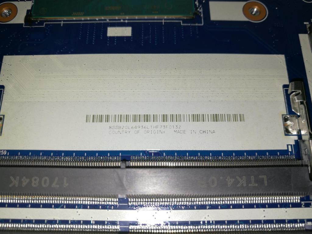 Lenovo Fru Label Celeron-3865U Uma,Wi - 01YR703