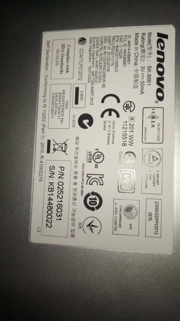 Lenovo Kb Keyboards External - 25216031