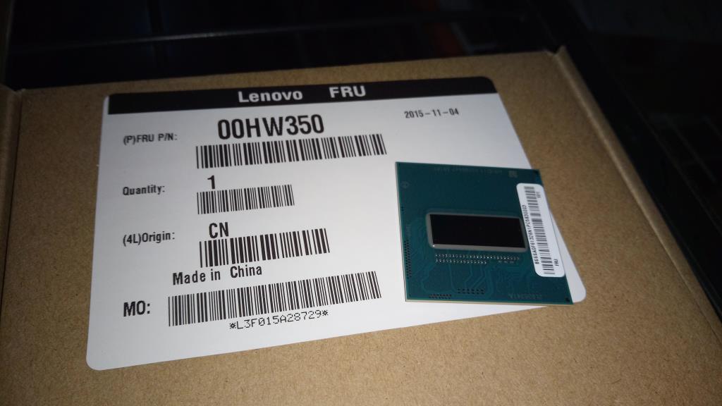 Lenovo Pu Processors - 00HW350