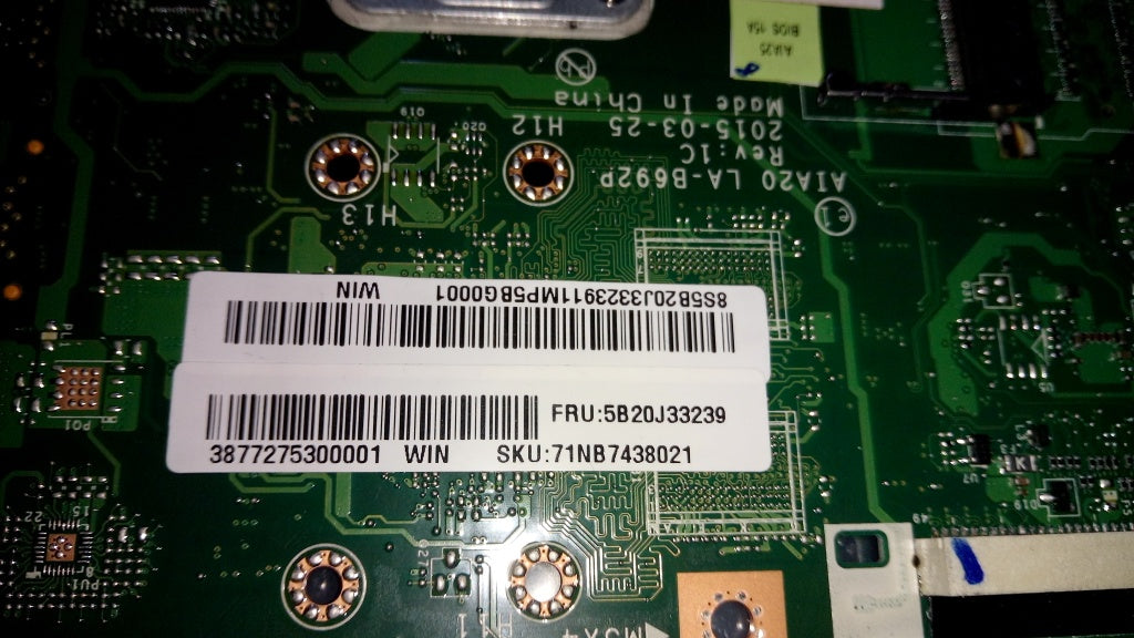 Lenovo Pl System Boards - 5B20J33239