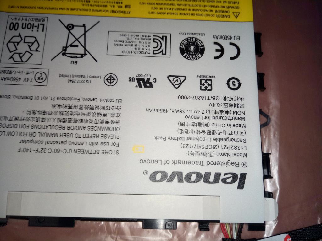 Lenovo Ba Rechargeable Batteries - 121500232