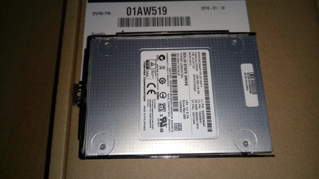 Lenovo Sd Solid State Drives - 01AW519