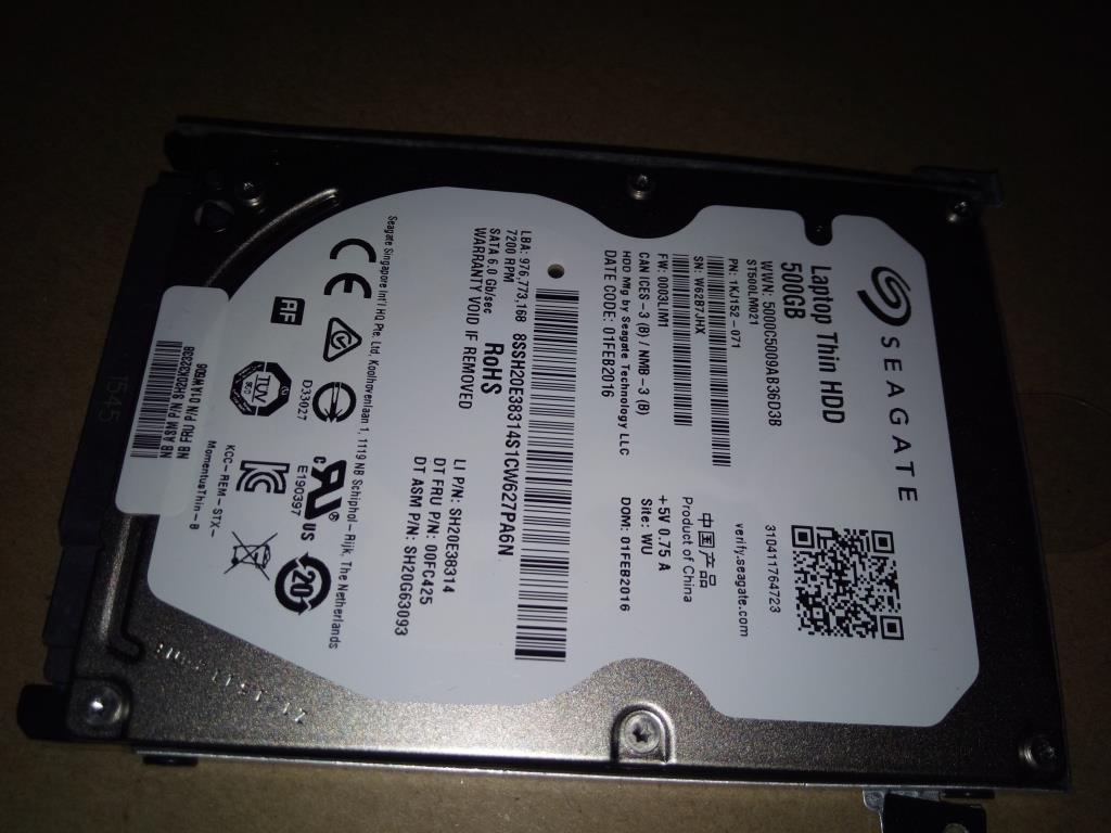 Lenovo Hd Hard Drives - 01AW506