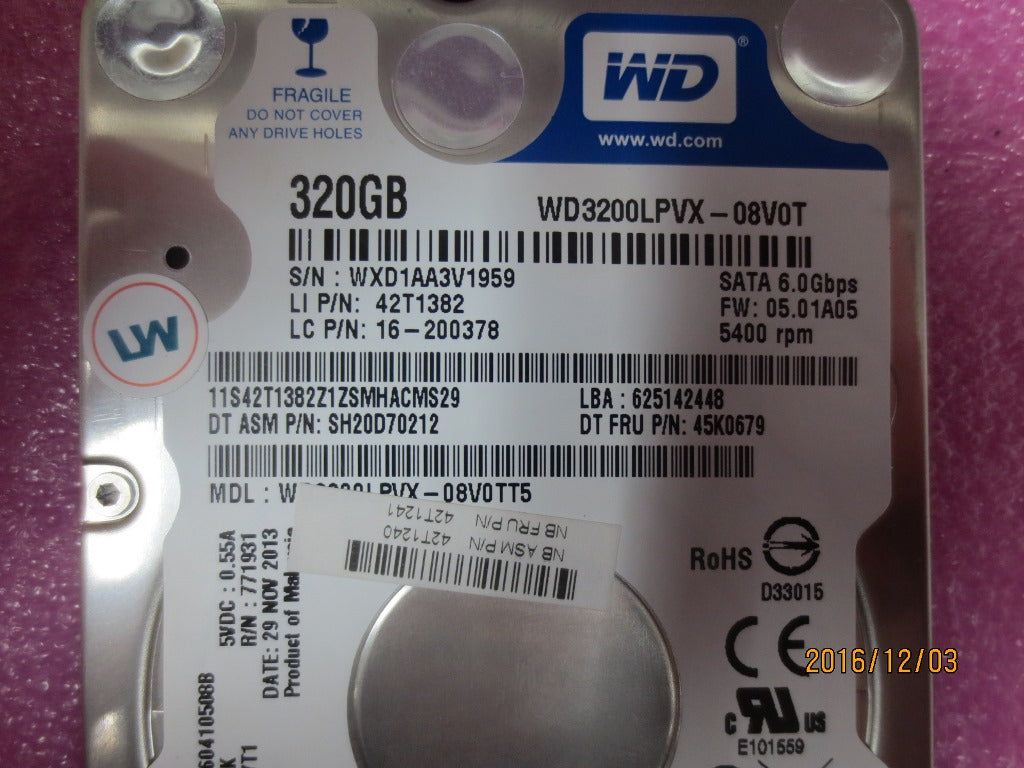 Lenovo Hd Hard Drives - 42T1241