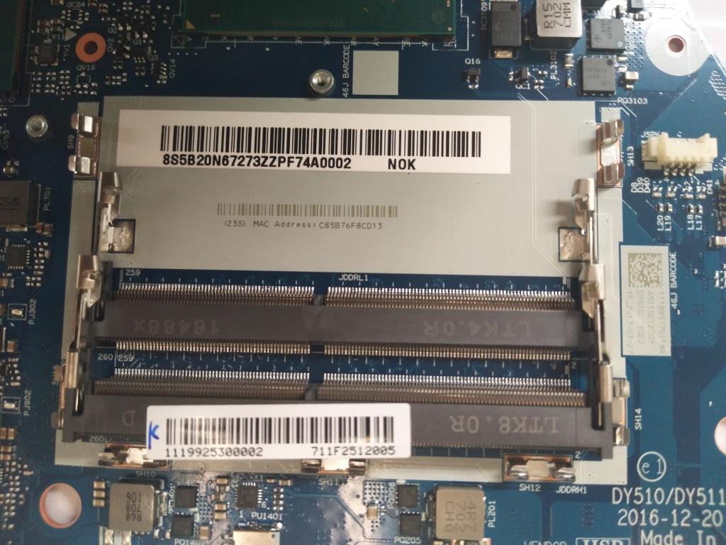 Lenovo Mb Nmb163 I57300H V6G Rgb 720P - 5B20N67273