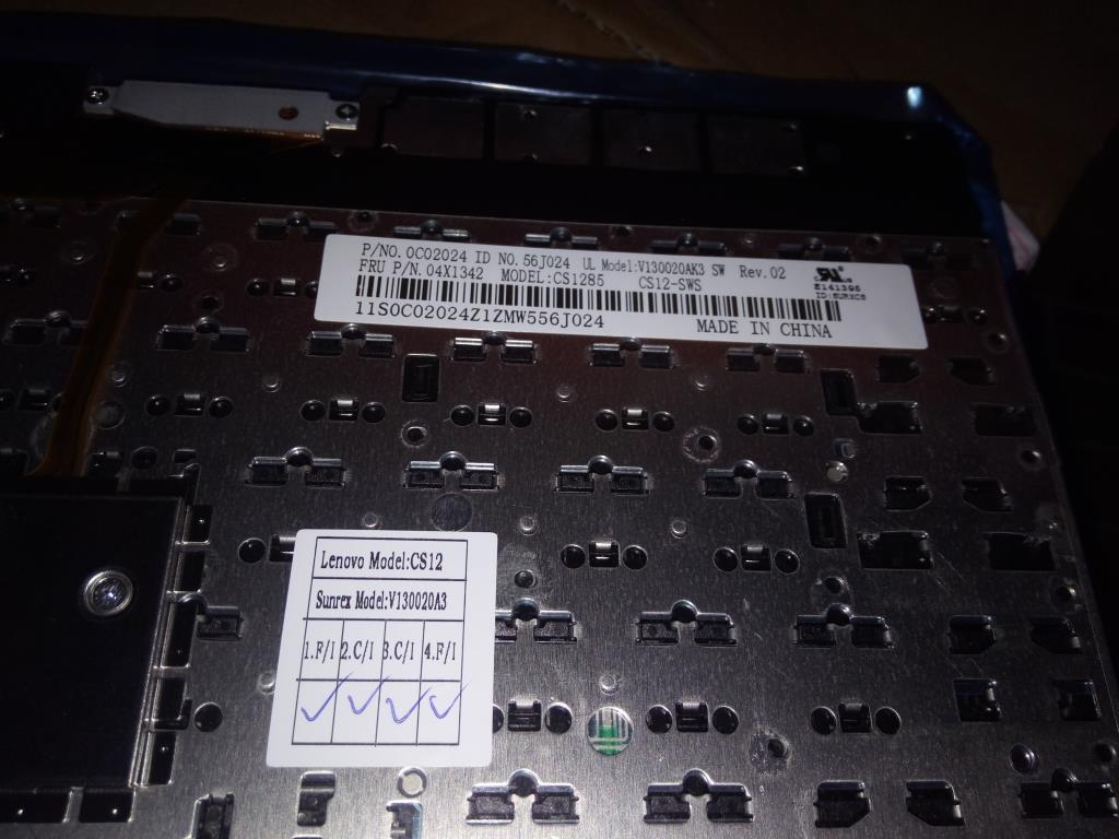 Lenovo Ki Keyboards Internal - 04X1342