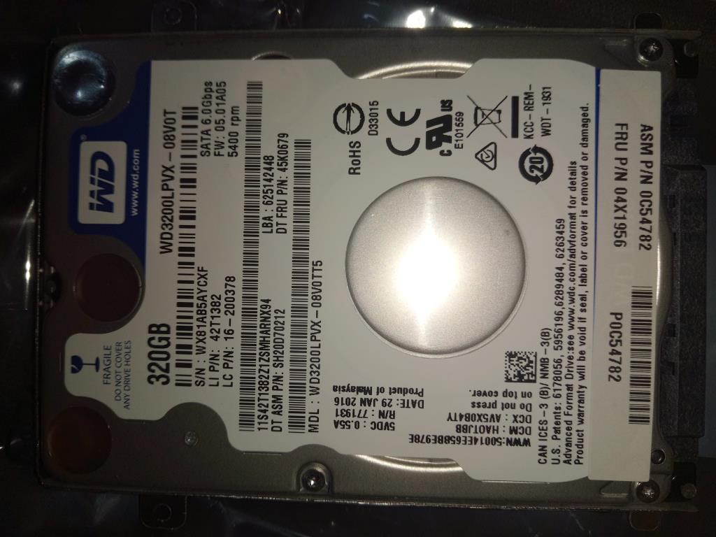 Lenovo Hd Hard Drives - 04X1956