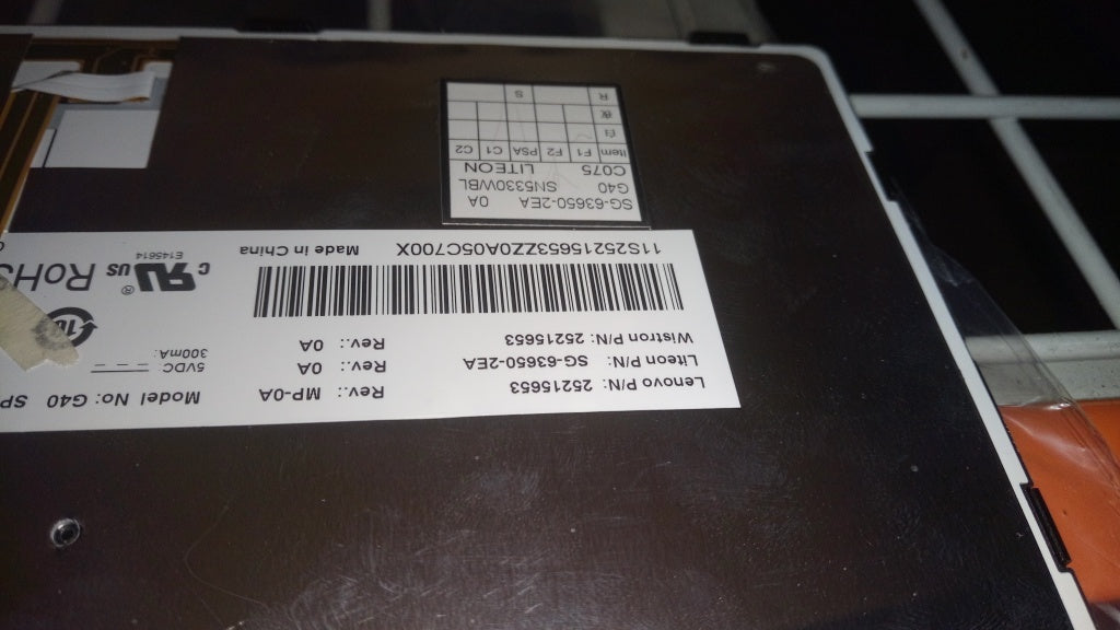 Lenovo Ki Keyboards Internal - 25215653