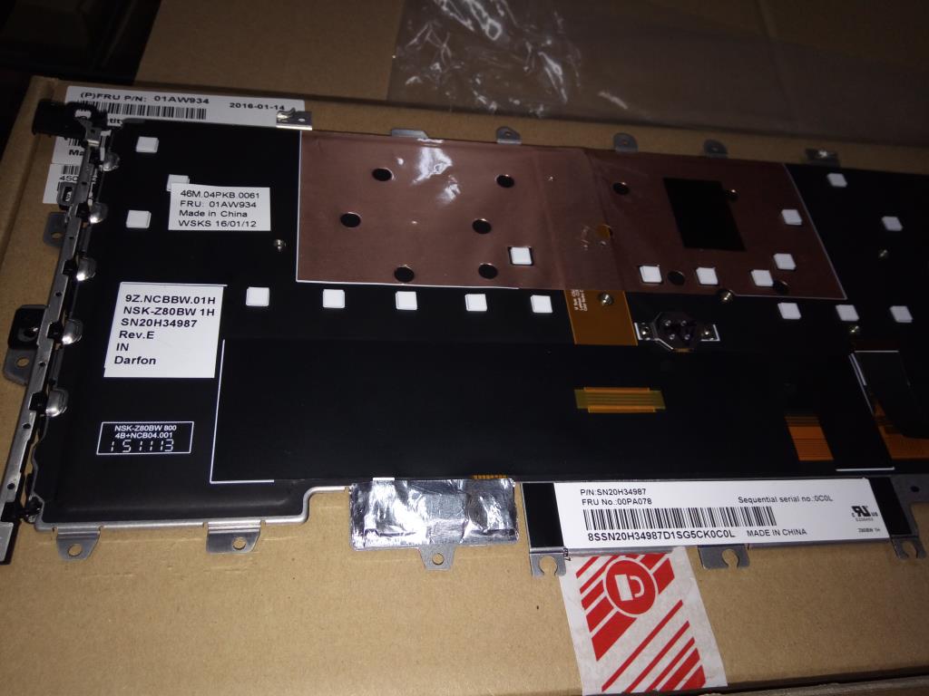 Lenovo Ma Mechanical Assemblies - 01AW934