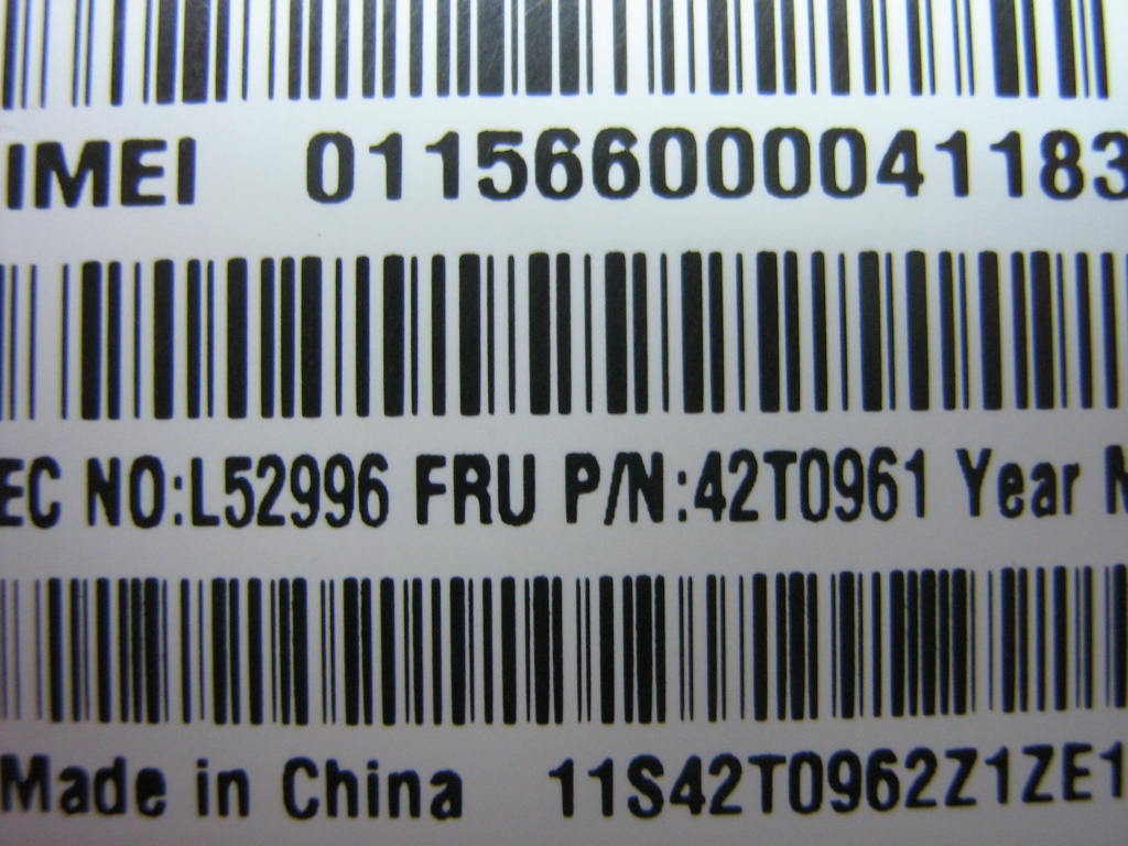 Lenovo Wireless Wan Adapter Fru - 42T0961