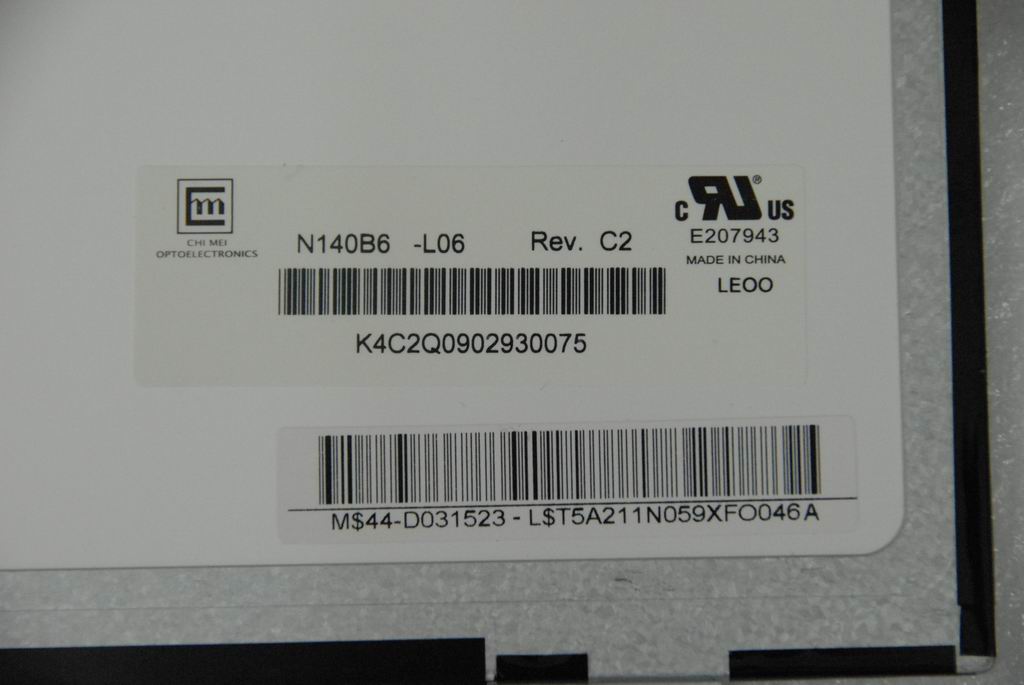 Lenovo 18003829 Lcd Cmo N140B6-L06 Hd G Led1 N