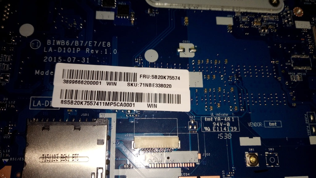 Lenovo Pl System Boards - 5B20K75574