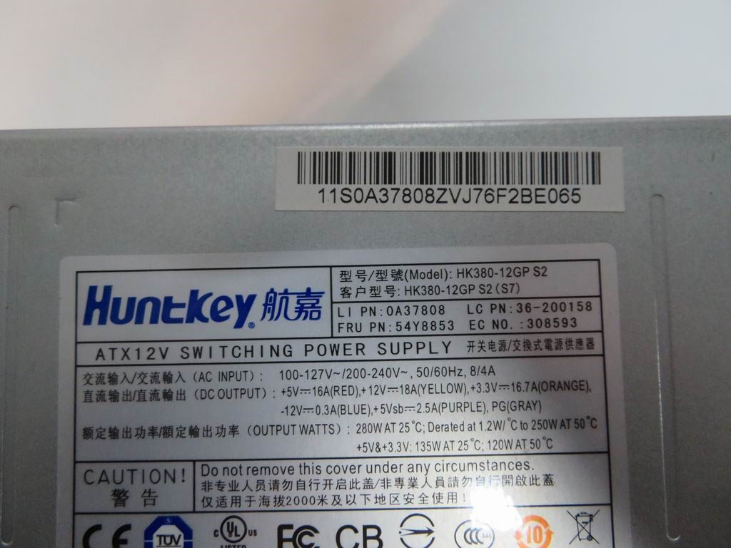 Lenovo 36200158 Psu Huntkey Hk380-12Gp S2(S7)