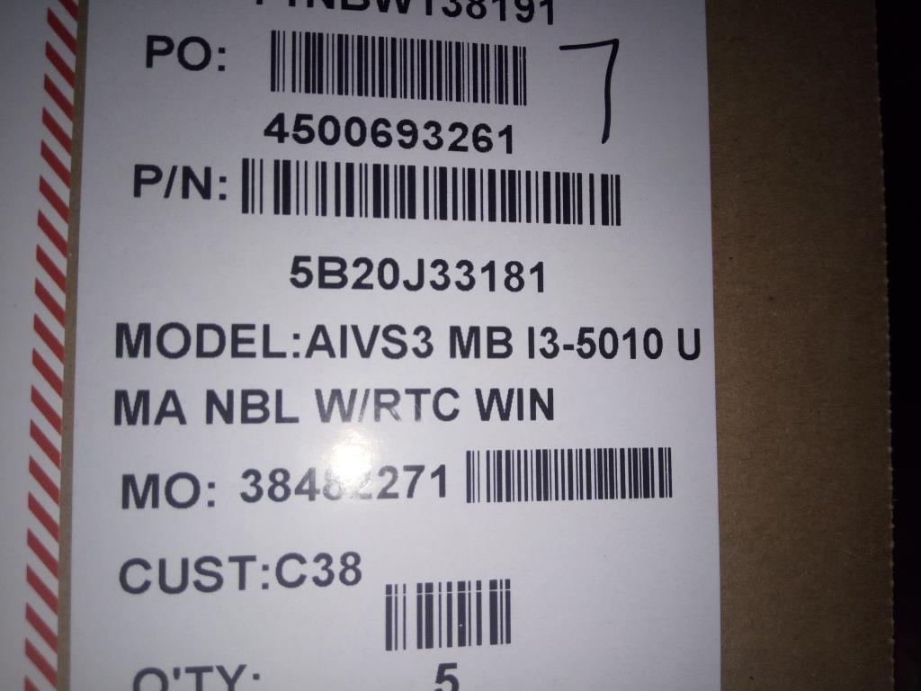 Lenovo Mb - 5B20J33181
