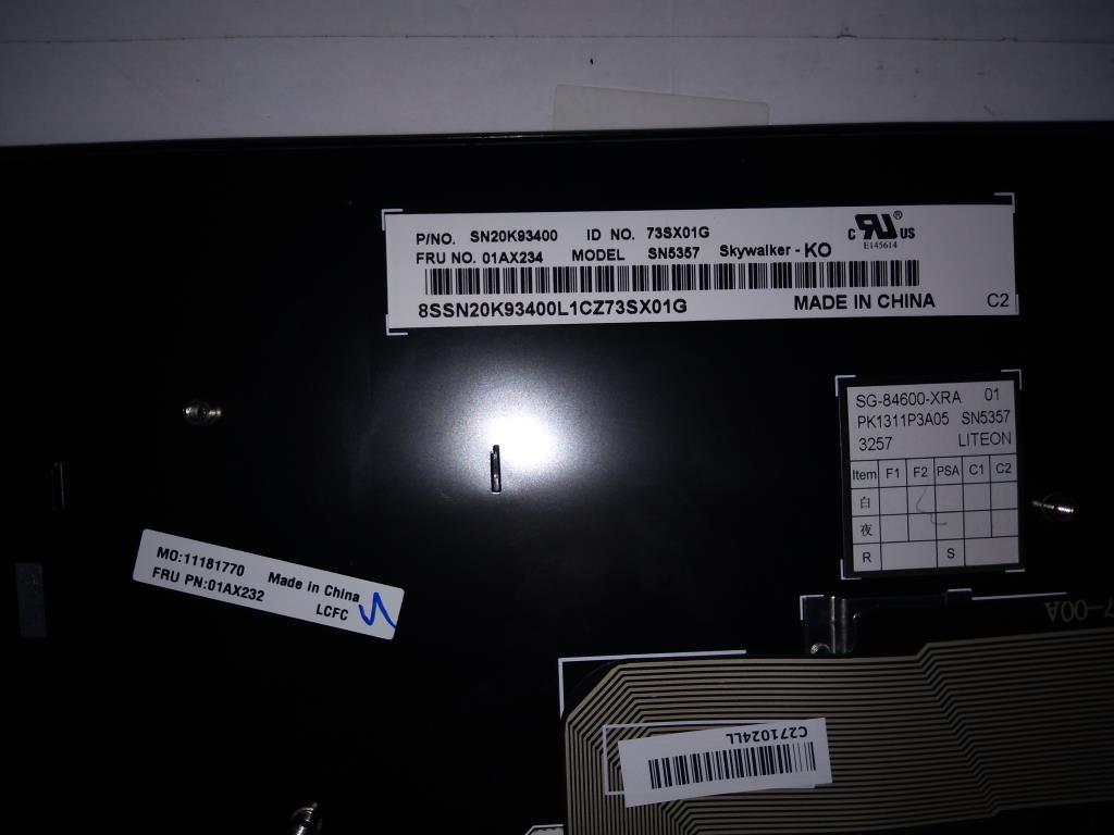 Lenovo Ki Keyboards Internal - 01AX242