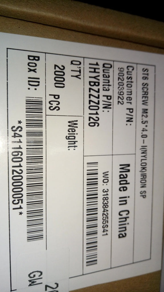 Lenovo Ks Kits Screws And Labels - 90203922