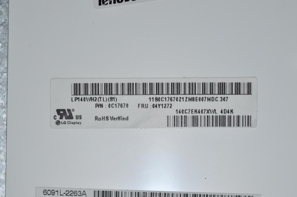 Lenovo Lgdlp140Wh2Tls1Hdgfled1Nblcd - 18200820