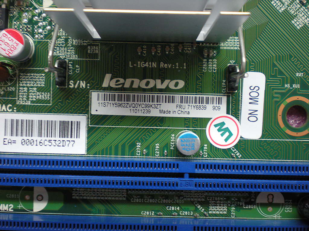 Lenovo 71Y6839 Bdplanar Intel G41