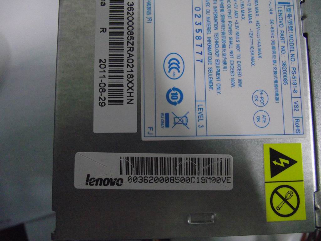 Lenovo Ps Power Supplies Internal - 36200085