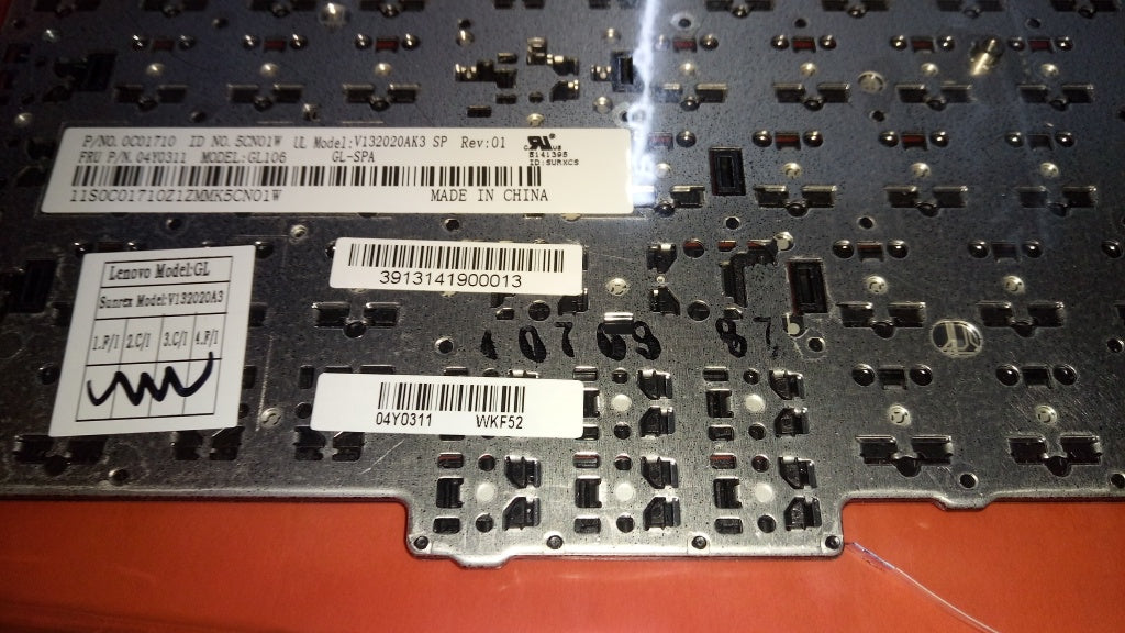 Lenovo Ki Keyboards Internal - 04Y0311