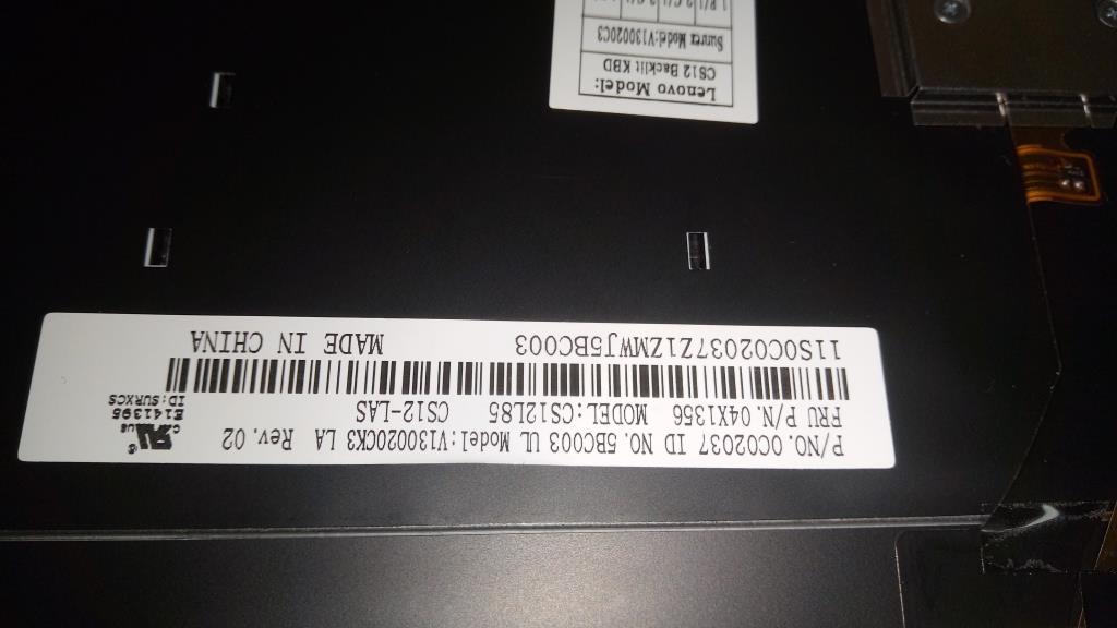 Lenovo Keyboards Internal - 04X1356