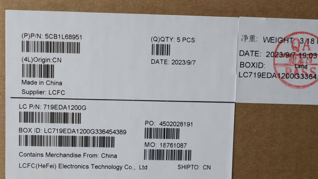 Lenovo Cover Upper Case Assembly La S - 5CB1L68951