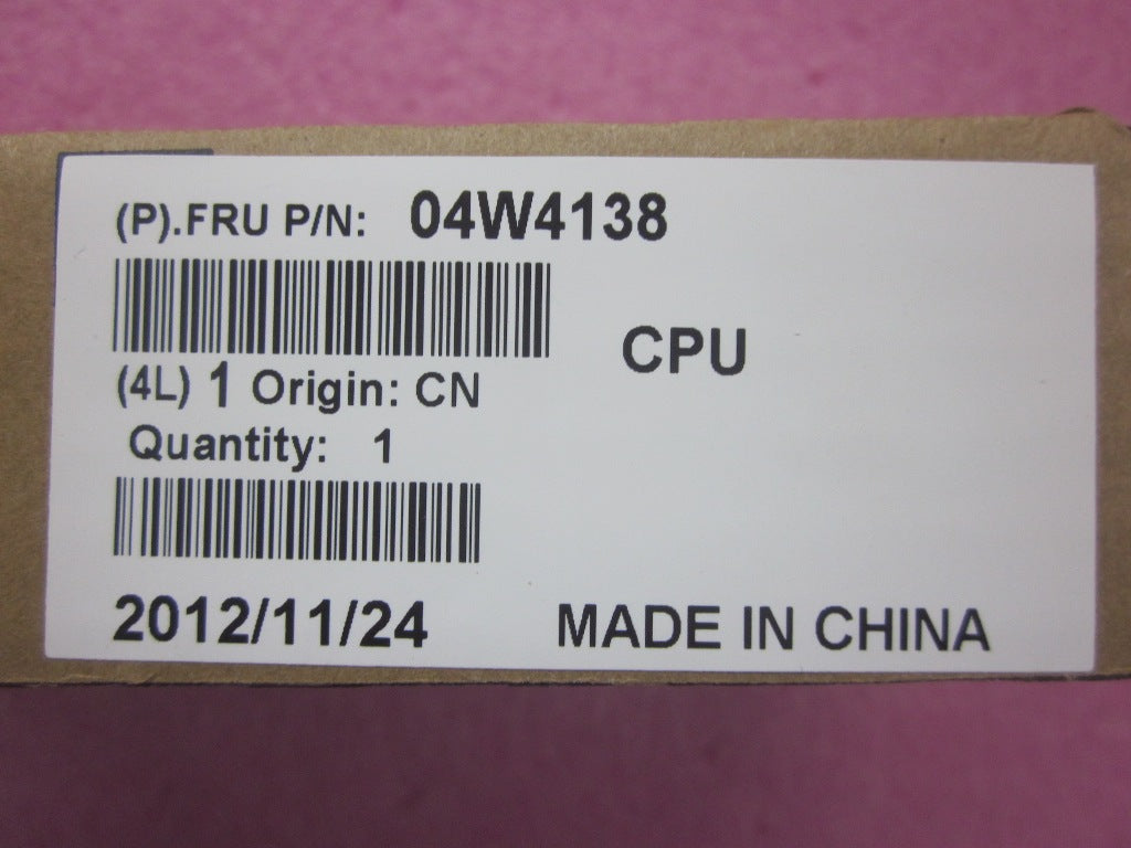 Lenovo Pu Processors - 04W4138