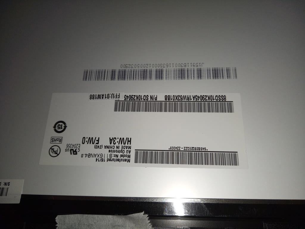 Lenovo Ma Mechanical Assemblies - 01AW188