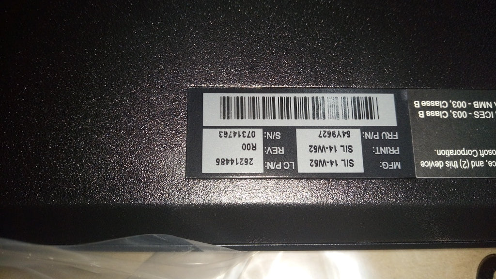 Lenovo 54Y9527 Ki Keyboards Internal