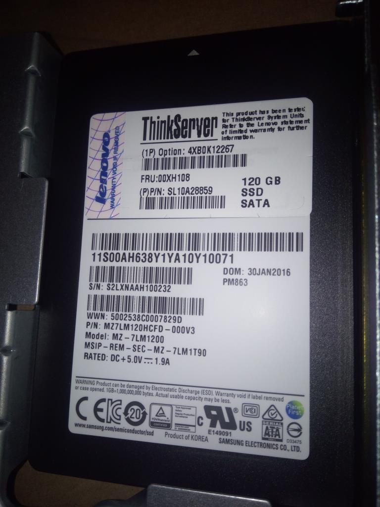 Lenovo Sd Solid State Drives - 00XH108