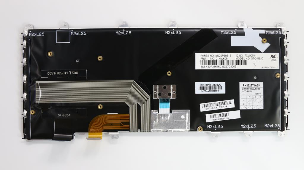 Lenovo Kb Chicony Black Jpn - 01HW605