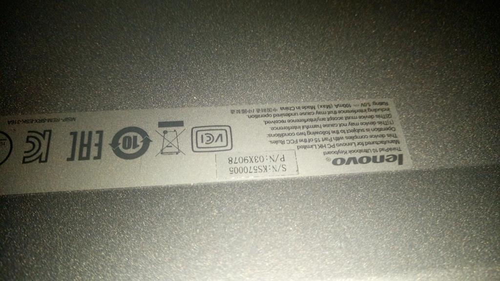 Lenovo Ki Keyboards Internal - 03X9078