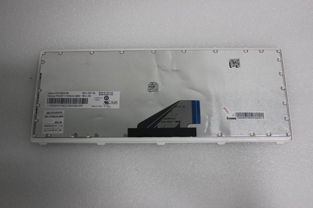 Lenovo Kb Ccyt3D1Us84Keyblkkeywhitef - 25204799
