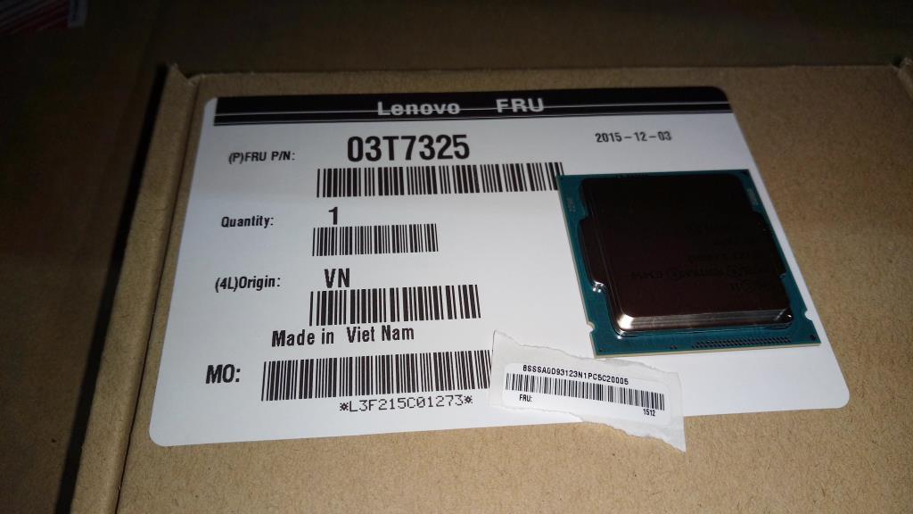 Lenovo Sp Pentium G3450 3.4Ghz 54W - 03T7325
