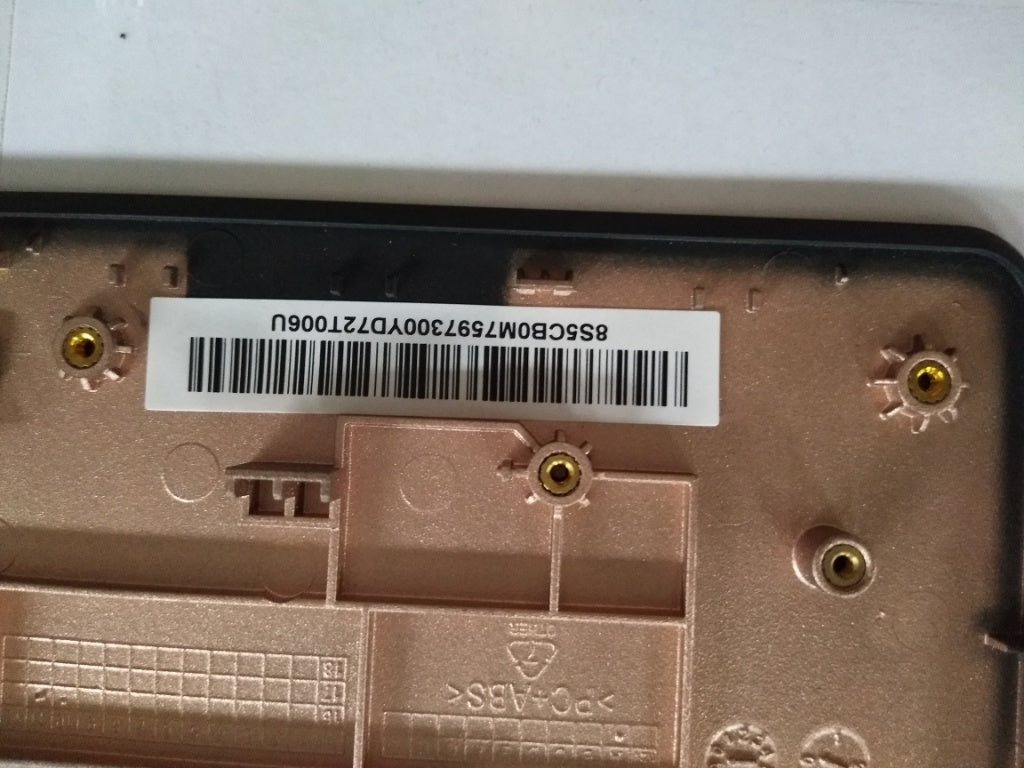 Lenovo Upper Case Asm 3N 80Wg W/Kb Uk - 5CB0M75973