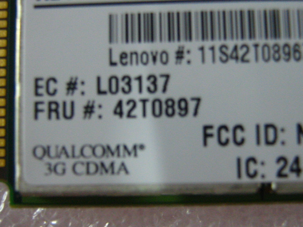 Lenovo Wireless Wan Adapters - 42T0897