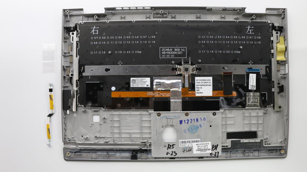 Lenovo 01LX975 Assembly Ccoverslvkbd Gbcbldfn