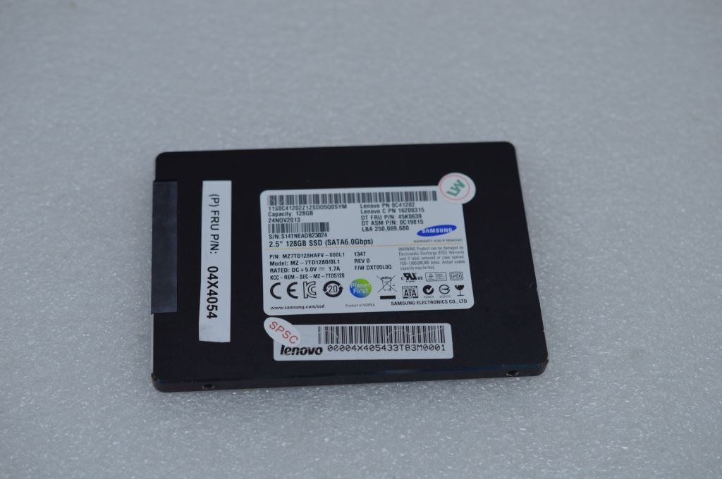 Lenovo Stella Fru Ssd 2.5 Standard-T - 04X4054