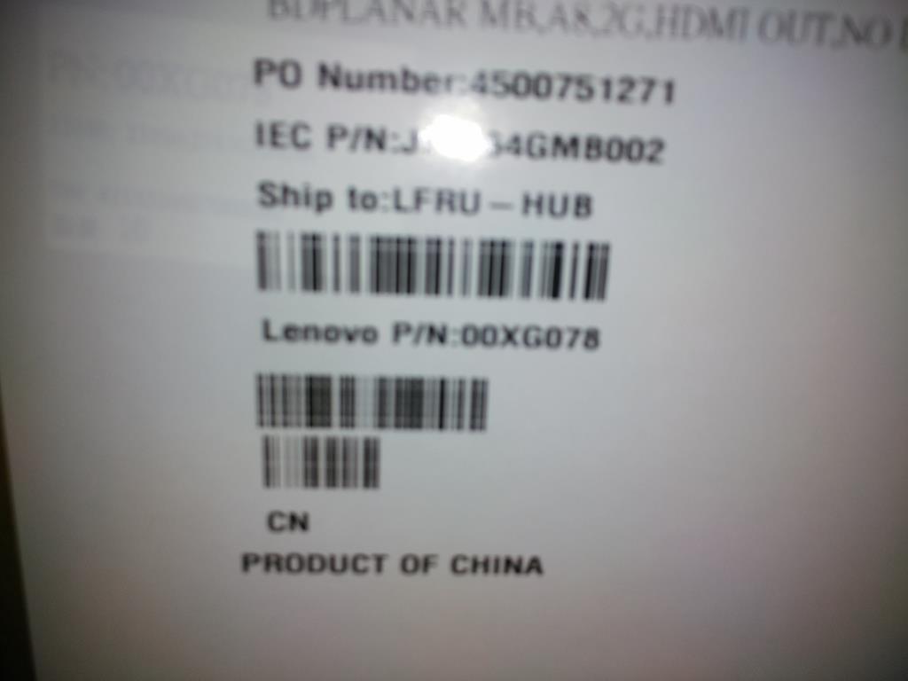 Lenovo Pl System Boards - 00XG078