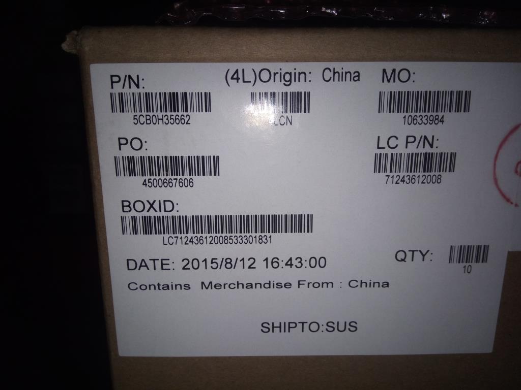 Lenovo Co Covers - 5CB0H35662
