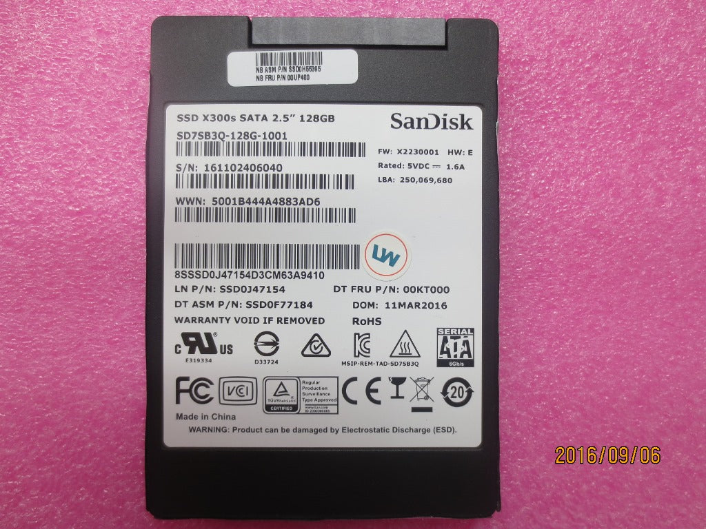 Lenovo Sd Solid State Drives - 00UP400