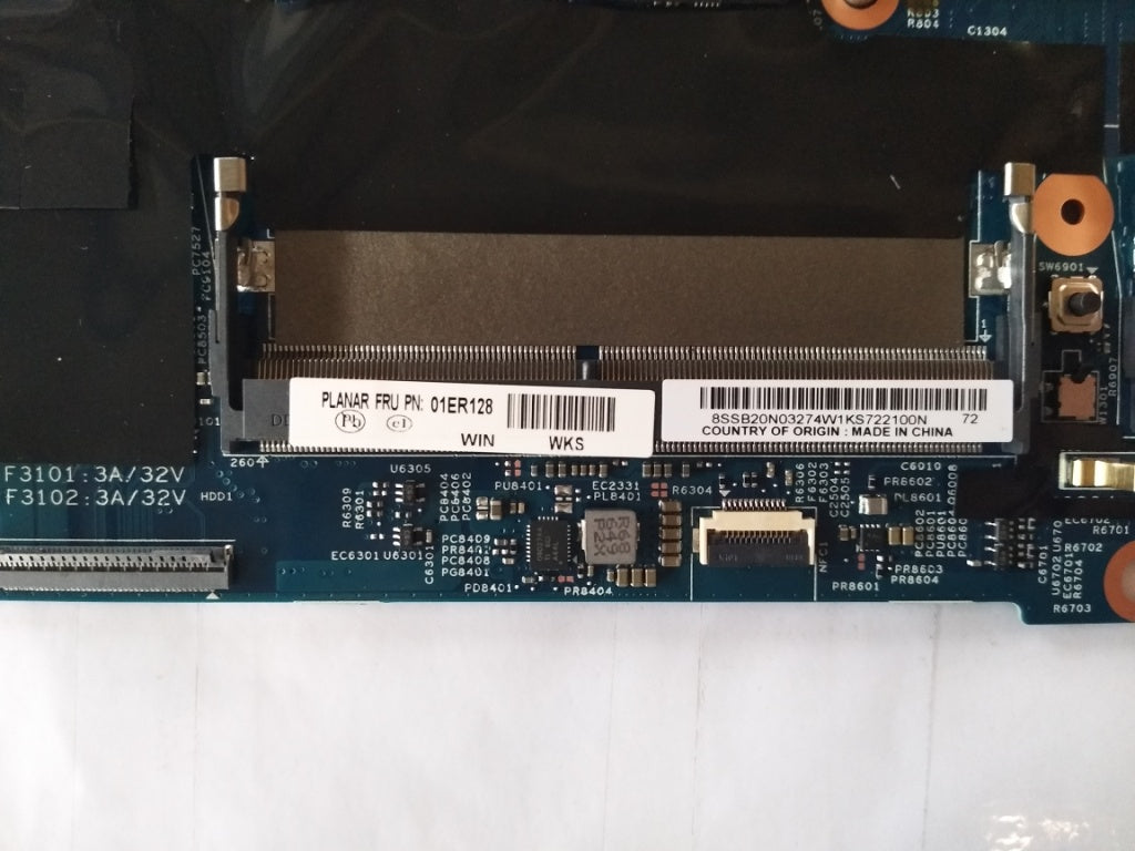 Lenovo Mb I7-7600, N16, Win, Tpm=N, A - 01ER128