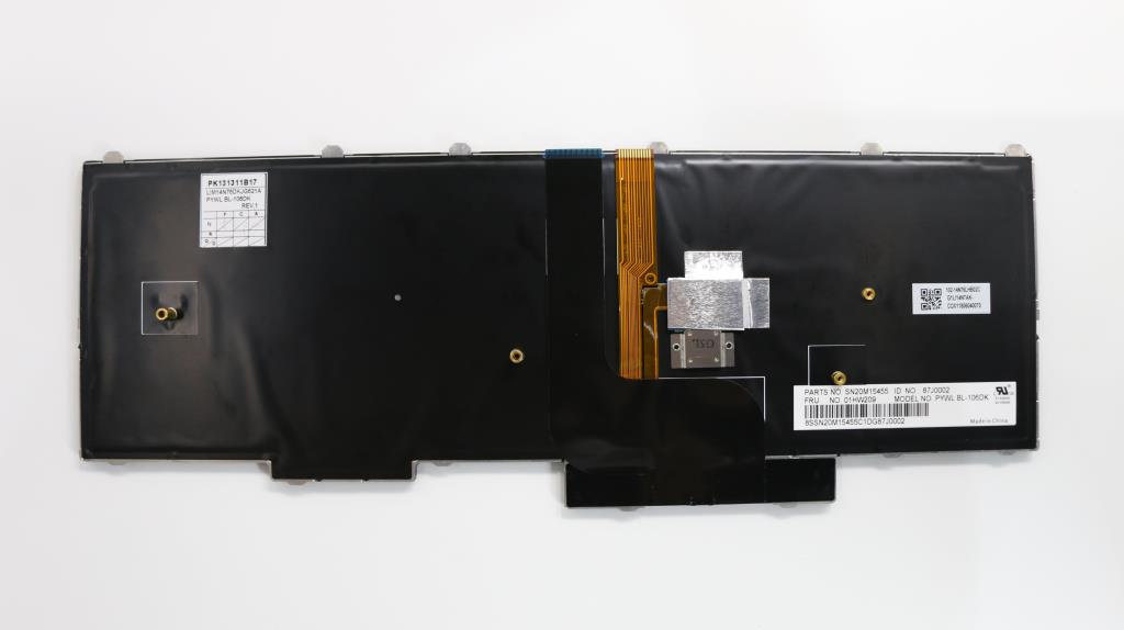 Lenovo Payton2Walter2 Bl Kbd,Dk,Chy - 01HW209