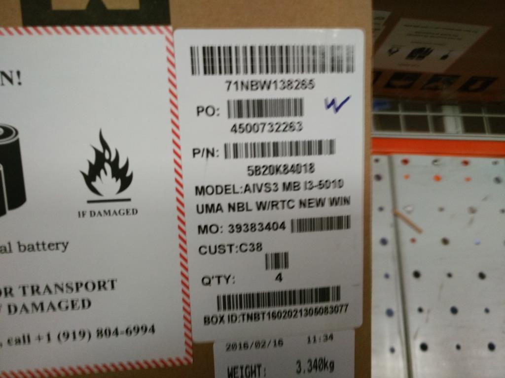 Lenovo Pl System Boards - 5B20K84018