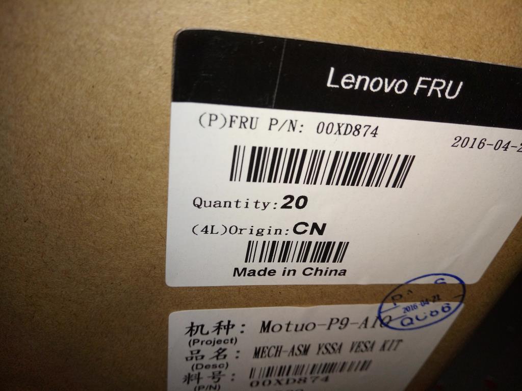 Lenovo 00XD874 Ma Mechanical Assemblies