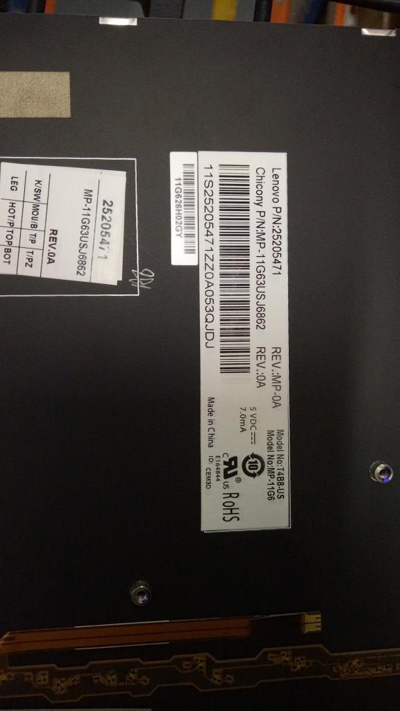 Lenovo Kbd Ccyt4B8Usb101Key - 25205471