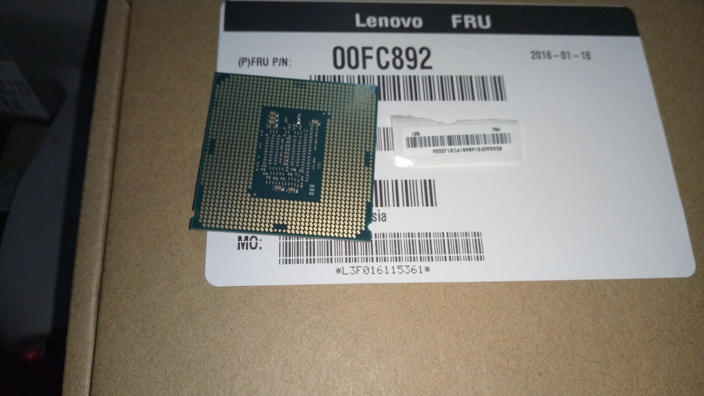 Lenovo Pu Processors - 00FC892